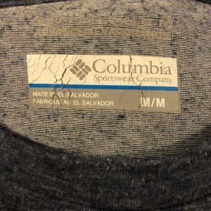 Columbia Shirts - Columbia Solid Grey Omni-Wick T-Shirt M Columbia Shirts - Columbia Solid Grey Omni-Wick T-Shirt M